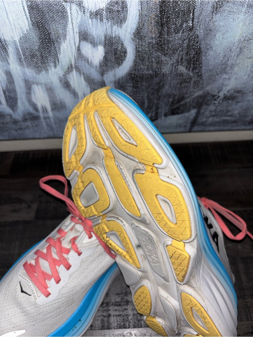 Hoka Bondi 8 running shoes WONENS SZ 10.5 - Picture 13 of 16